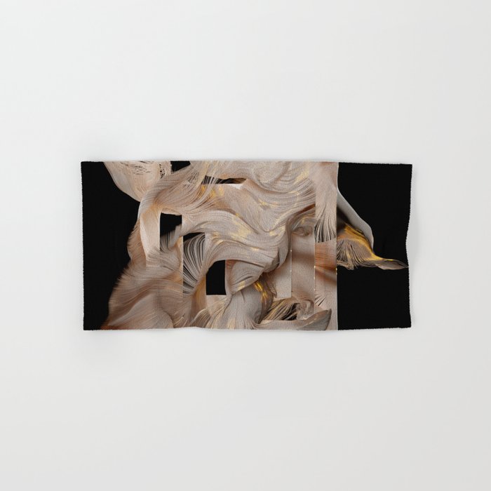 Flow Abstract II Bath Towel Gallery Image 1