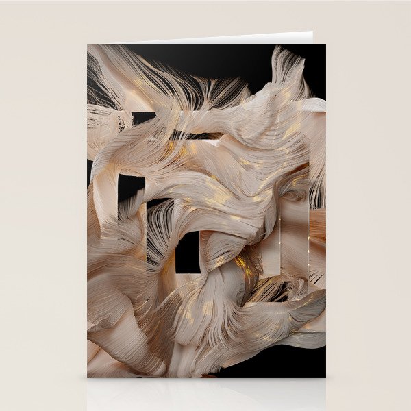 Flow Abstract II Stationery Card Gallery Image 1