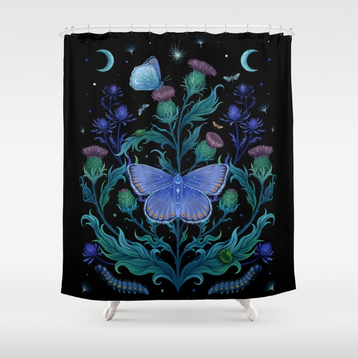 Thistle Home Shower Curtain