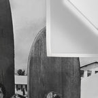 Woman Surfers, Black and White Vintage Beach Art Wall Tapestry Gallery Image 3