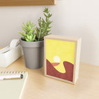 LANDSHAPES / Desert - Sunset Mini Art Print Gallery Image 2