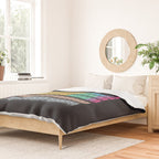 Periodic Table of Elements A - Black Duvet Cover Gallery Image 2