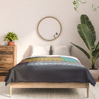 Periodic Table of Elements A - Black Comforter Gallery Image 3