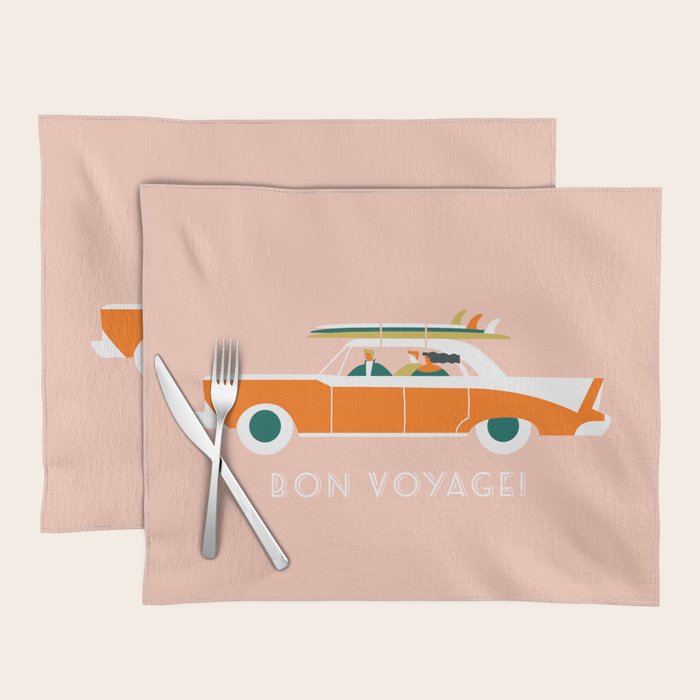 Bon voyage Placemat Gallery Image 1