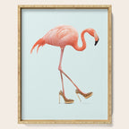 FANCY FLAMINGO Serving Tray Gallery Image 1