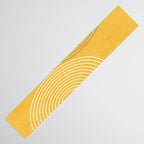 Golden Minimalist Abstract Table Runner Gallery Image 3