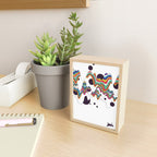 Psychedelic Planet Mini Art Print Gallery Image 2