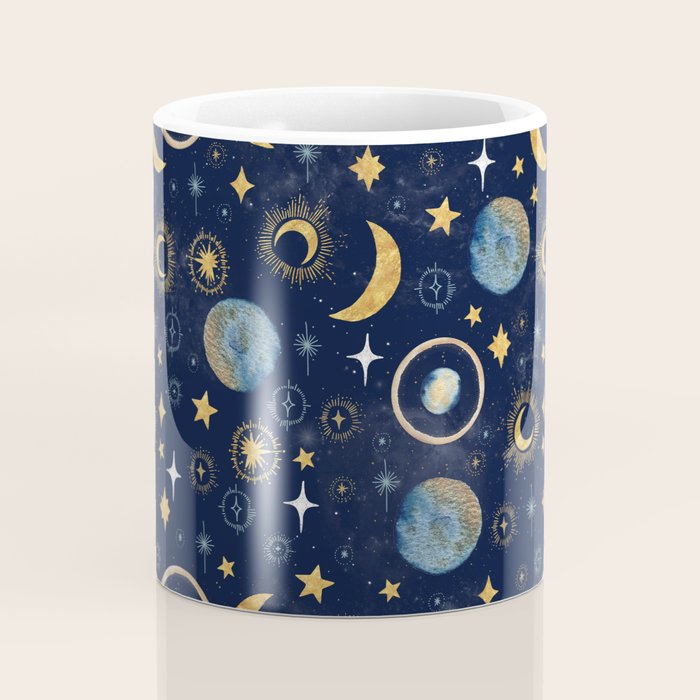 Starry night sky ABS 1 Coffee Mug Gallery Image 4