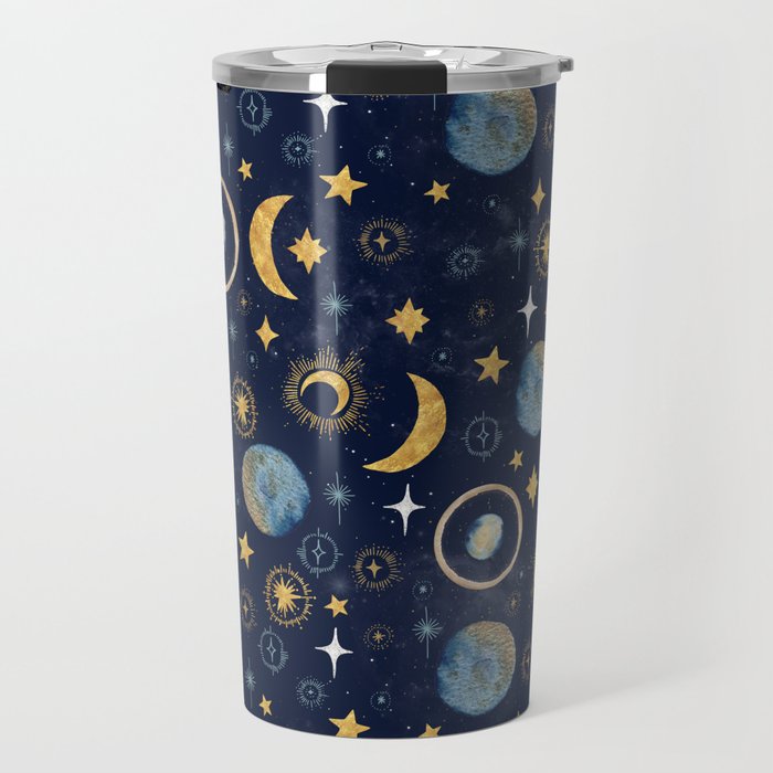 Starry night sky ABS 1 Travel Mug Gallery Image 1