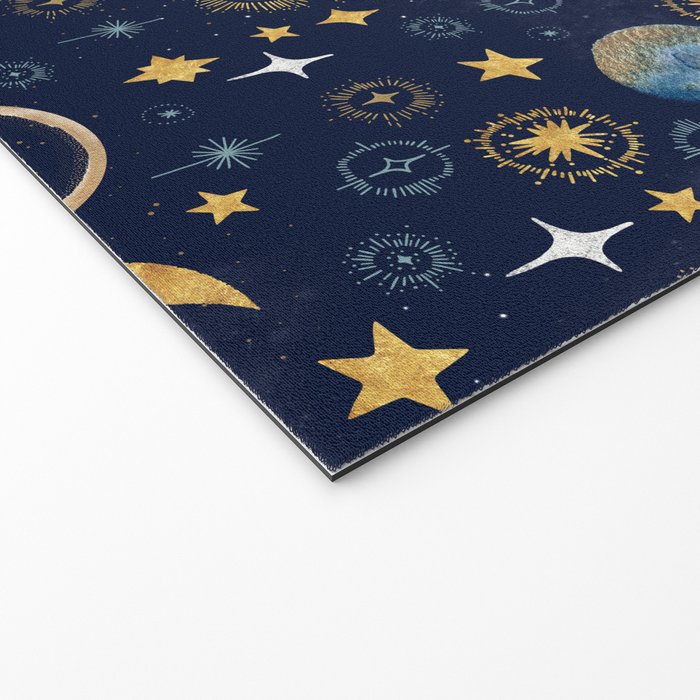 Starry night sky ABS 1 Welcome Mat Gallery Image 2