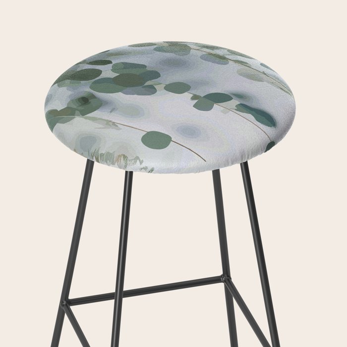 Eucalyptus Leaves and Branches Stool Gallery Image 2