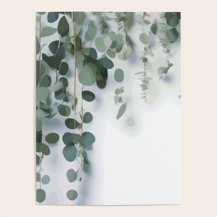 Eucalyptus Leaves and Branches Poster Gallery Image 4