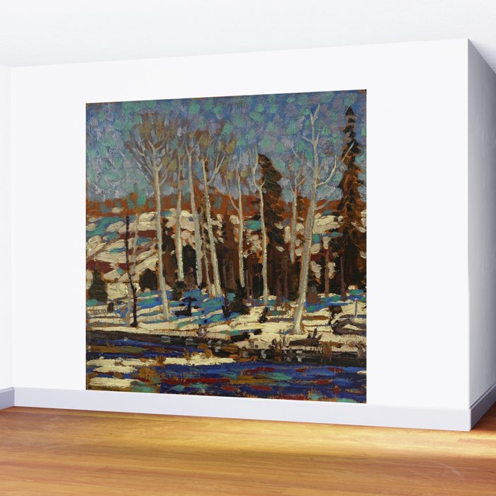 Tom Thomson March 1916 Canadian Landscape Artist Wall Mural Gallery Image 2