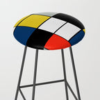 Piet Mondrian - Large Composition A with Black, Red, Gray, Yellow and Blue, 1930 Artwork Stool Gallery Image 2