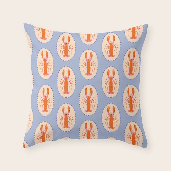 Lobster  Throw Pillow Gallery Image 6
