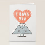 I Lava You 2 Stationery Card Gallery Image 2