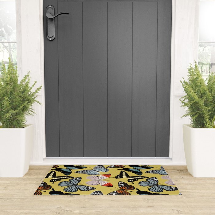 Boho Butterflies Welcome Mat Gallery Image 3