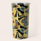 Boho Butterflies Travel Mug Gallery Image 1