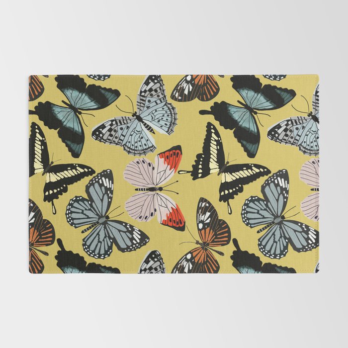 Boho Butterflies Rug Gallery Image 2