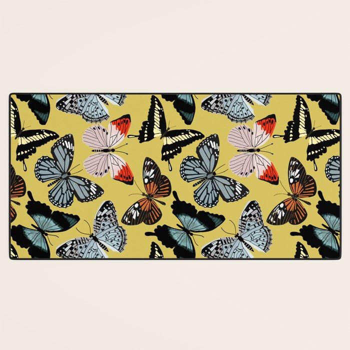 Boho Butterflies Desk Mat Gallery Image 3
