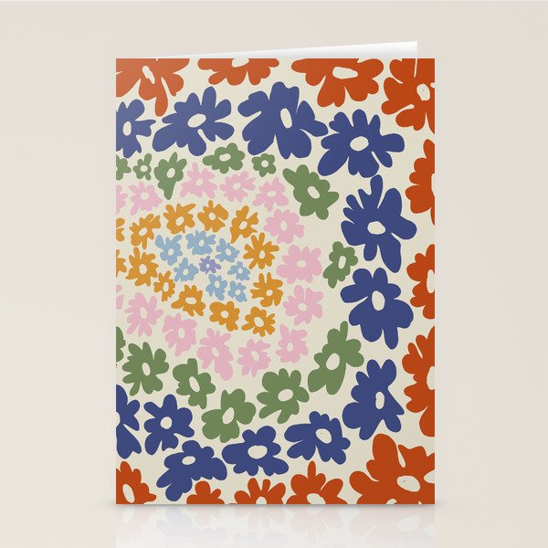 Mini Reto Daisy  Stationery Card Gallery Image 1