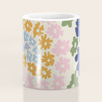 Mini Reto Daisy  Coffee Mug Gallery Image 4