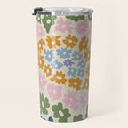 Mini Reto Daisy  Travel Mug Gallery Image 3