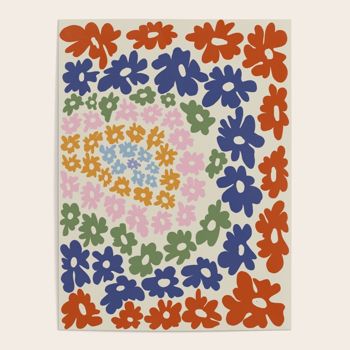 Mini Reto Daisy  Poster Gallery Image 1