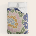 Mini Reto Daisy  Duvet Cover Gallery Image 6