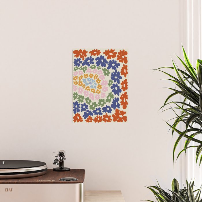 Mini Reto Daisy  Poster Gallery Image 2