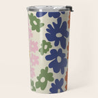 Mini Reto Daisy  Travel Mug Gallery Image 2