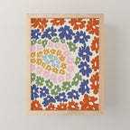 Mini Reto Daisy  Mini Art Print Gallery Image 1