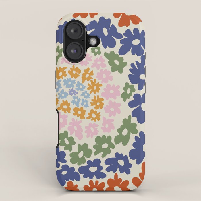 Mini Reto Daisy  iPhone Case Gallery Image 1