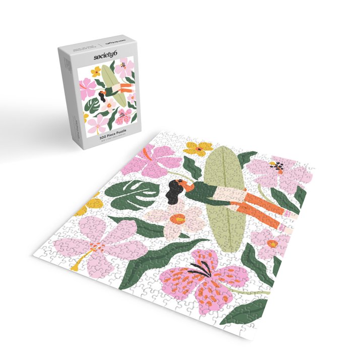 Surfing in garden Jigsaw Puzzle Gallery Image 2
