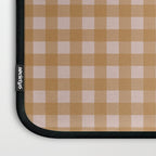 Boho Gingham Cottage Check Pattern  Laptop Sleeve Gallery Image 3