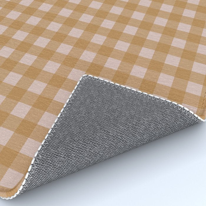 Boho Gingham Cottage Check Pattern  Rug Gallery Image 4