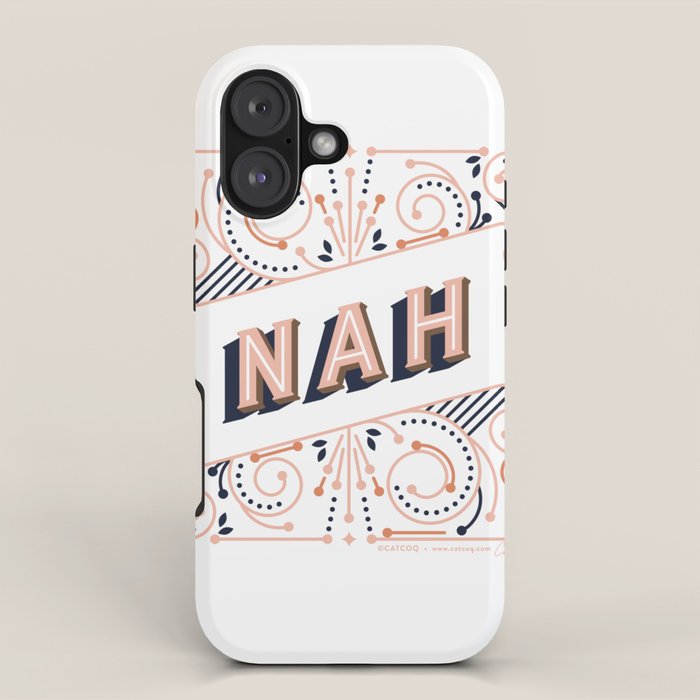 Nah - Peach Palette iPhone Case Gallery Image 1