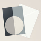Color Block Abstract XX Stationery Card Gallery Image 2
