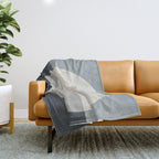 Color Block Abstract XX Throw Blanket Gallery Image 1
