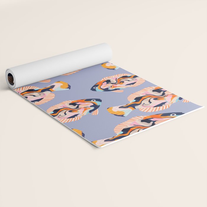 Tropical fish Yoga Mat Gallery Image 2