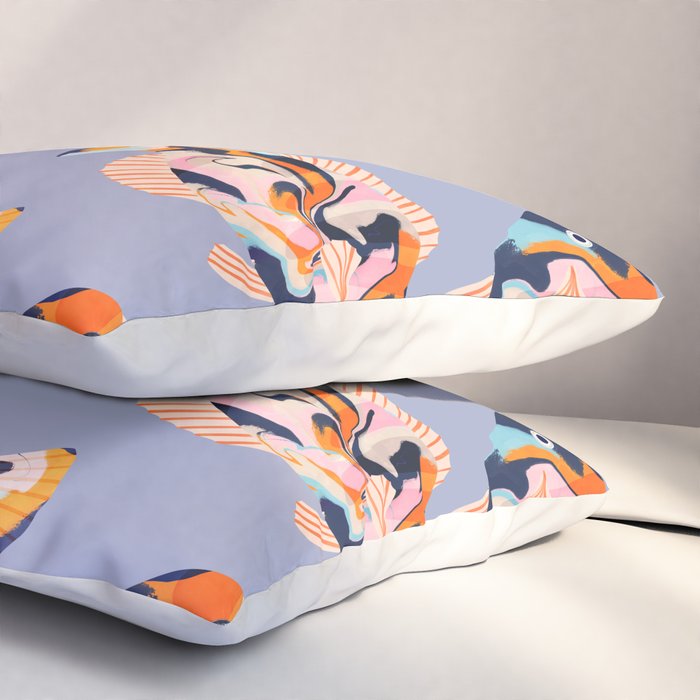 Tropical fish Pillow Sham Gallery Image 3