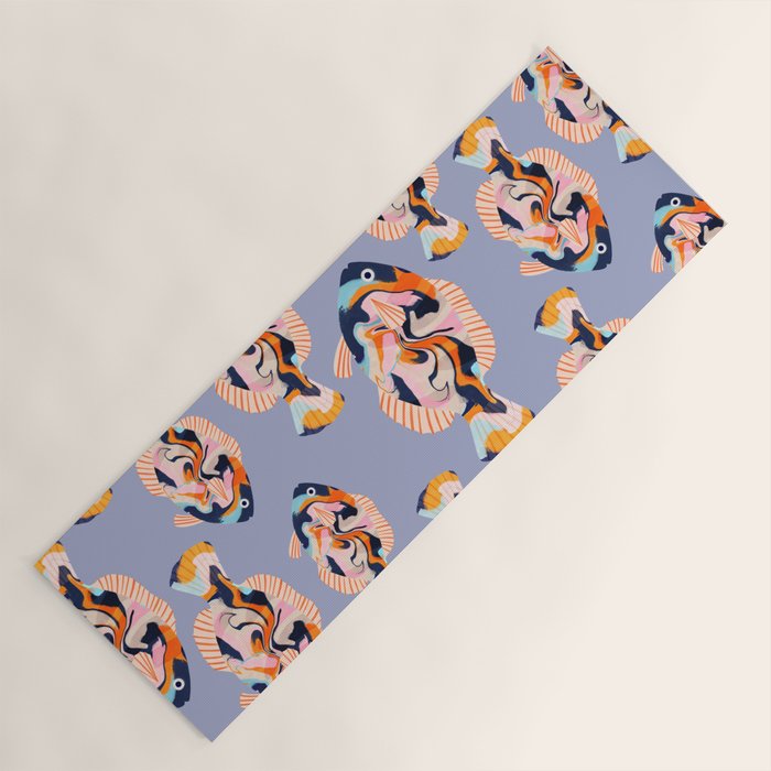 Tropical fish Yoga Mat Gallery Image 1