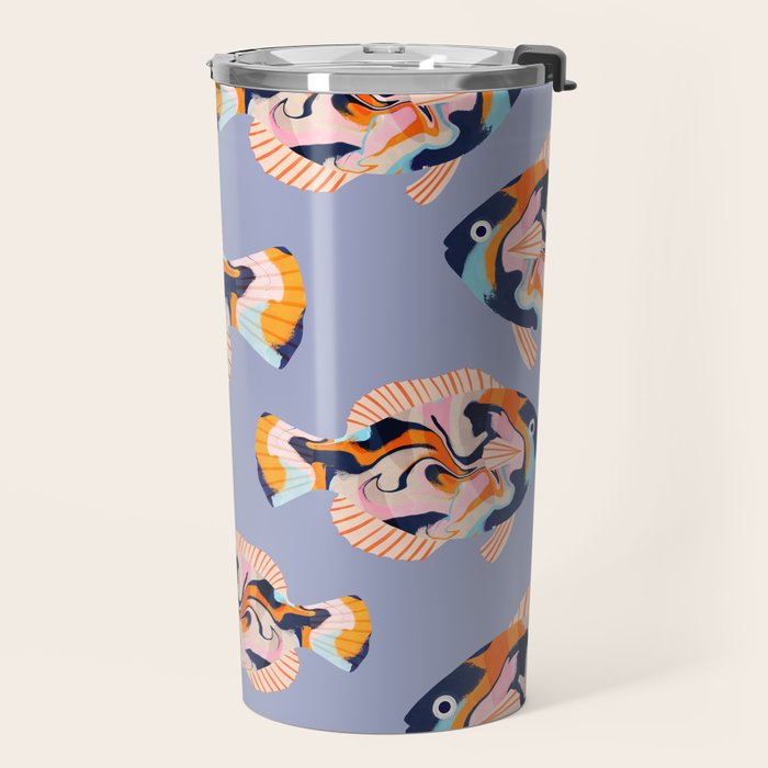 Tropical fish Travel Mug Gallery Image 2