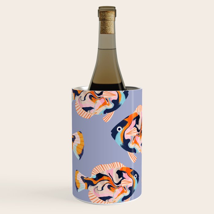 Tropical fish Wine Chiller Gallery Image 3