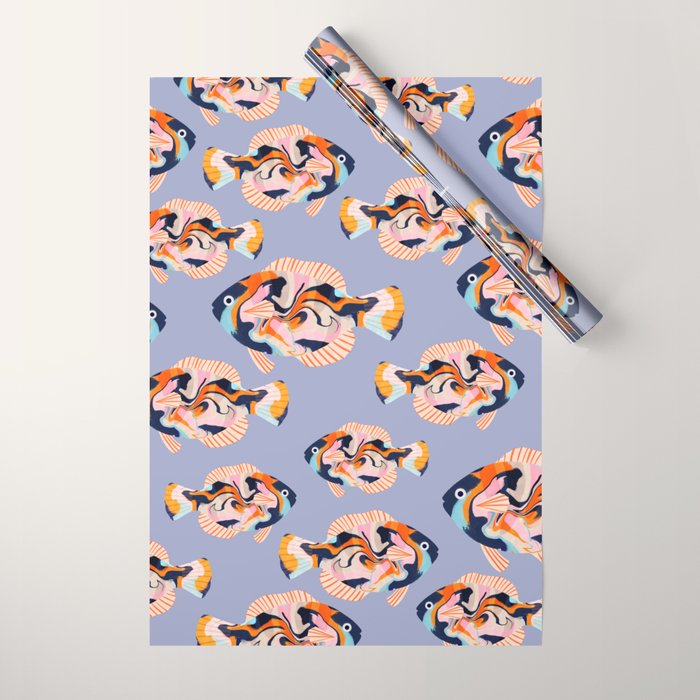 Tropical fish Wrapping Paper Gallery Image 1