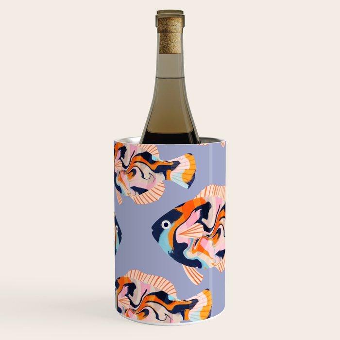 Tropical fish Wine Chiller Gallery Image 2