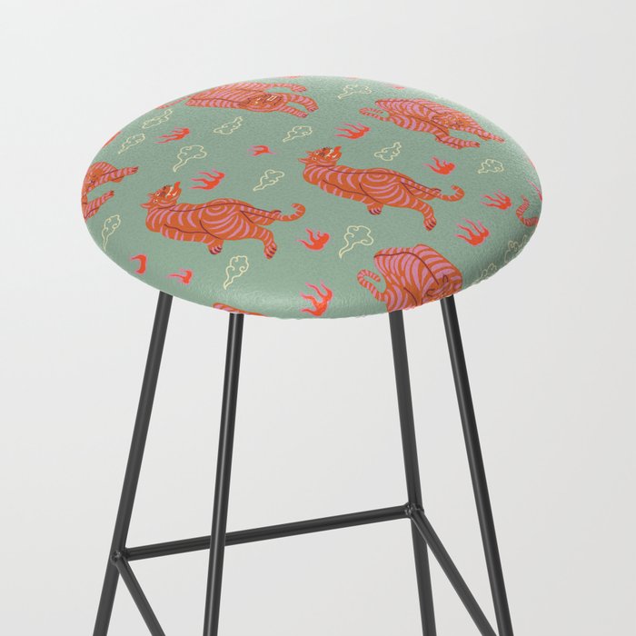 Tibetan tigers Stool Gallery Image 2
