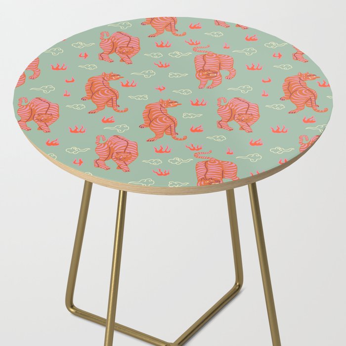 Tibetan tigers Side Table Gallery Image 2