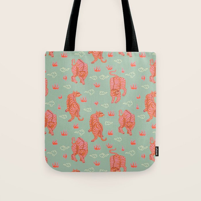 Tibetan tigers Tote Bag Gallery Image 1