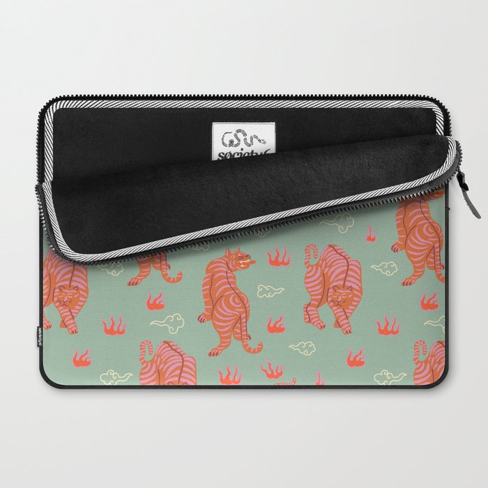 Tibetan tigers Laptop Sleeve Gallery Image 2